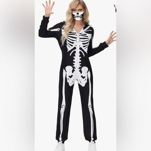 Skeleton onesie